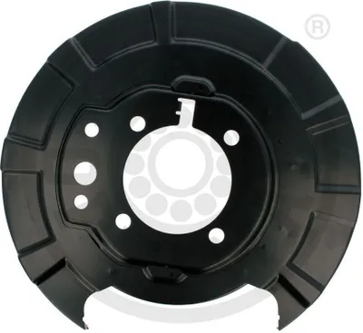 Produktbild von OPTIMAL Spritzblech Bremsscheibe für NISSAN Patrol VI (Y62) Vorne Rechts BSP-9607R Ankerblech
