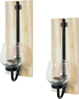 Produktbild von Wandkerzenhalter 2er Set Viola HTI-Line
