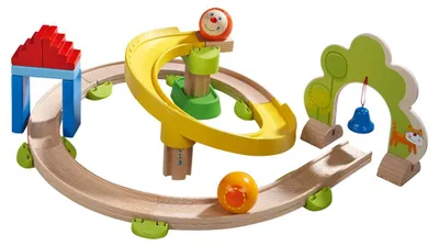 Immagine prodotto di HABA Kullerbü, 26 pezzi, pista di marmo, pista di marmo, marmo, giocattolo, 300439