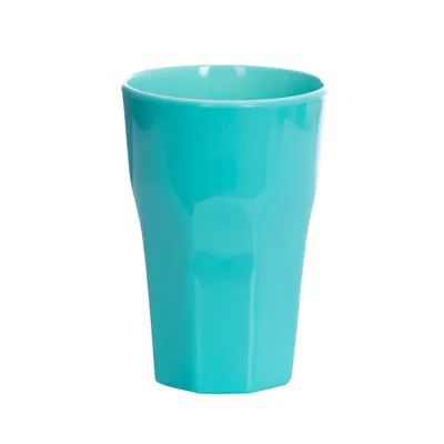 Produktbild von Overbeck & Friends, Melamin Becher Uni türkis, groß