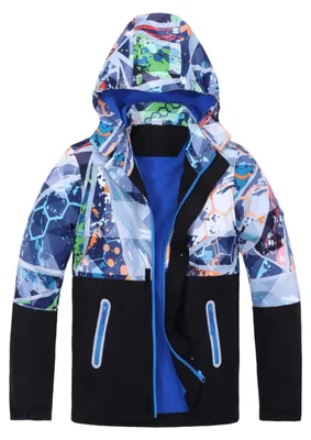 Obrázok produktu pre Nepremokavá outdoorová bunda s kapucňou pre deti