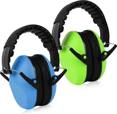 Image de Protections auditives pour enfants : 2 paires de casques légers (26 dB)