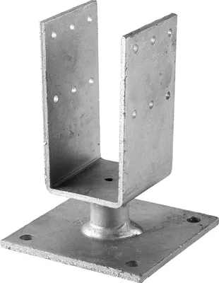 Produktbild von Simpson PTG Pfostenträger (Stützenfuß) Länge 48 mm Pfostenschuh feuerverzinkt