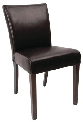 Esszimmerstuhl Kunstleder Braun 2er-Set
