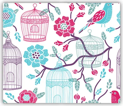 Produktbild von Tulup Glas Herdabdeckplatte Glaskeramikkochfeld-Abdeckung Spritzschutz Glasabdeckplatte Kochplattenabdeckung und Schneidebrett - Einteilig - 60x52 cm Vogelkäfige