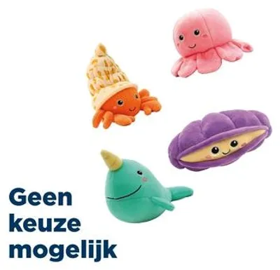Image de Peluche récifale Croci assortie