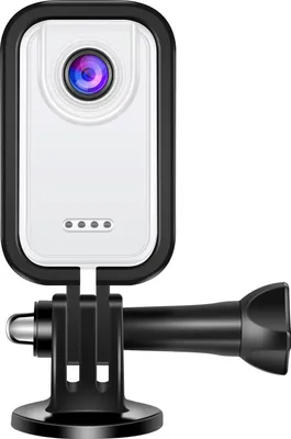 Zdjęcie produktu dla Kamera sportowa ZELURXX Mini 2K HD 400 MP, szeroki kąt 120°, przenośna, nagrywanie w pętli, wyświetlacz IPS, TF/OTG, rejestrator outdoorowy, biała, ze statywem