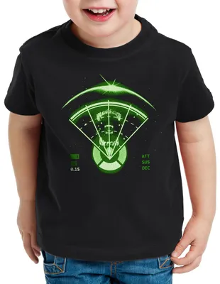 Produktbild von style3 Alien Radar Kinder T-Shirt xenomorph ripley
