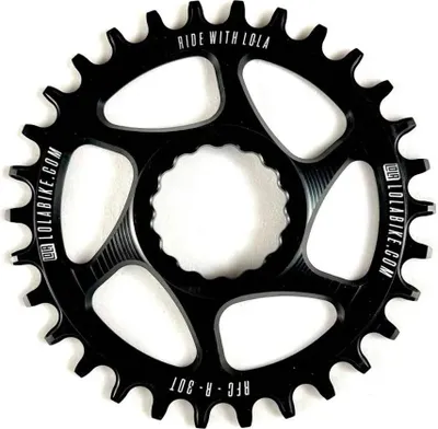 Produktbild von Lola Race Face Dm Kettenblatt Schwarz 30t Schwarz 30t