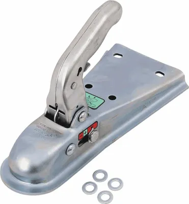 Produktbild von KNOTT 6E0371.001 Kugelkupplung für einen 750 kg Anhänger mit V-förmiger Deichsel