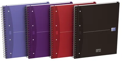Produktbild von Oxford Office Collegeblock European Book 4 DIN A4+ liniert 120 Blatt (1 Stück)
