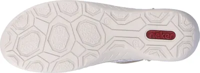 Produktbild von Rieker Damen Sneaker High Top sportliche Stiefelette Silber Metallic 52504, Größe:38 EU, Farbe:Silber