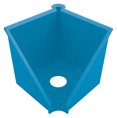 Produktbild von herlitz Zettelkasten GREENline Kunststoff blau