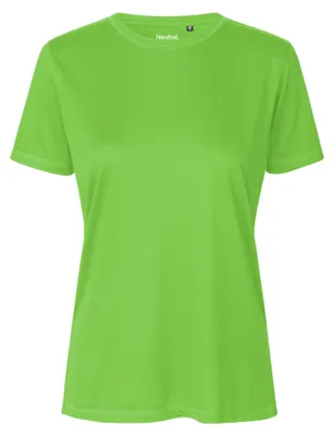 Productafbeelding van traal - "Performance" T-shirt voor dames, model LT3328 (XL), kleur: limone