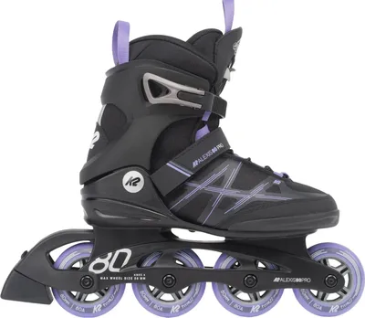 Produktbild von K2 Inline Skates ALEXIS 80 PRO, Damen, Größe 37 Schwarz/Lavendel