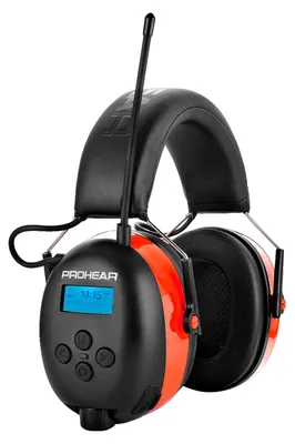 Gehörschutz Bluetooth 5.3, FM/DAB+ Radio, SNR 31 dB, Orange