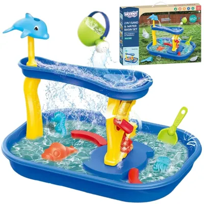 Zdjęcie produktu dla WOOPIE Stolik Wodny Wodospad Delfinek 11el.