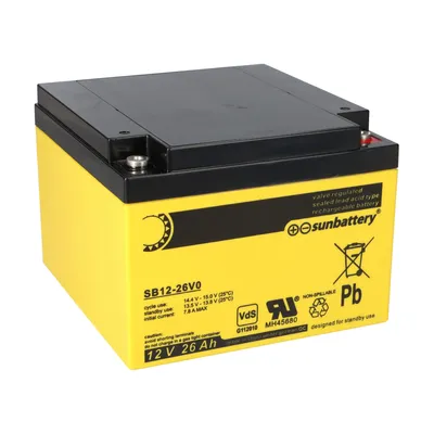 Obrázok produktu pre Batéria vhodná pre SSB SBL26-12i 12V 26Ah olovená batéria
