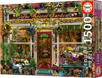 Image de Educa Le Jardin Secret Puzzle 1500 pièces Multicolore One Size