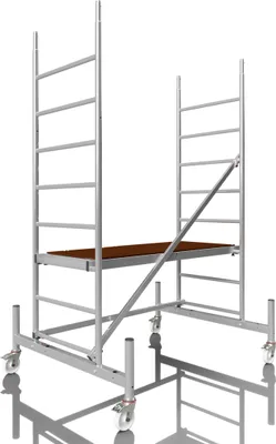 Image de ALTEC Rollfix 300 | roulettes incluses (Ø 125 mm) | traverse standard | échafaudage roulant