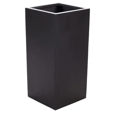 Produktbild von Elegant Einrichten | Pflanzkübel | Fiberglas | säule | 30x30x60cm | elegant schwarz-matt