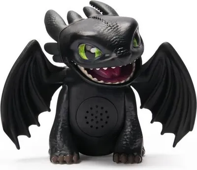 Produktbild von Interaktiver Mini Drache Krokmou, Dragons Film, 25+ Sounds & Reaktionen, Realistische Flügelbewegung, Inklusive Batterien