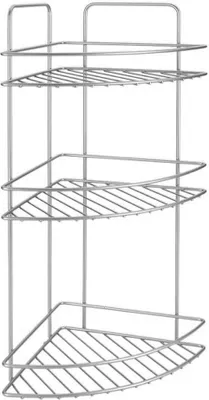 Obrázek produktu pro Metaltex Reflex Badkamerrek 3 Etages 23x23x53 cm Zilver