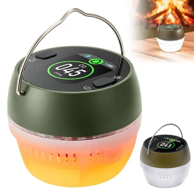 Produktbild von Tragbarer Kohlenmonoxid-Detektor mit Umgebungslicht, magnetischer Basis,visuelle & akustische Alarmfunktion, ideal für Camping, Auto, Wohnmobil & Hotel