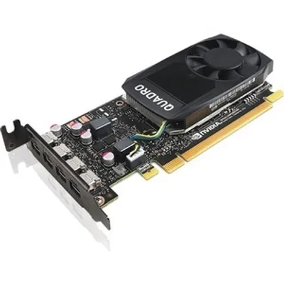 Produktbild von Lenovo 4X60N86660, Quadro P1000, 4 GB, GDDR5, 128 Bit, 5120 x 2880 Pixel, PCI Express x16 3.0