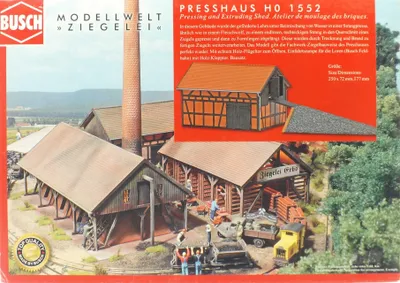 Produktbild von Busch 1552 Presshaus Spur H0 in