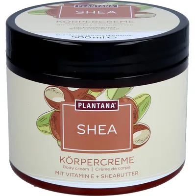 Zdjęcie produktu dla PLANTANA Shea Body Cream Masło Shea z witaminą E, krem 500 ml