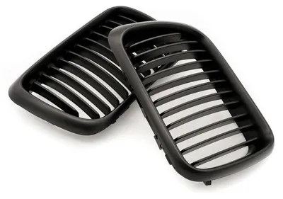 Image de ESEN SKV 66SKV051 Calandre avant pour BMW Série 3 Berline (E36) Noir mat