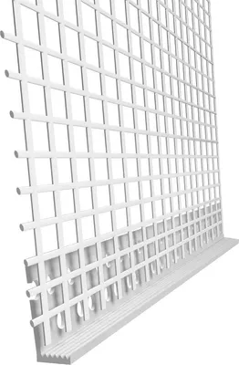 Immagine prodotto di 100 Profilo terminale in PVC con tessuto 10 mm per 2 m