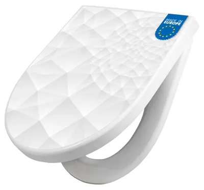 Produktbild von WC Sitz mit Absenkautomatik D Form Motiv Nautilus [TDW3 12529]