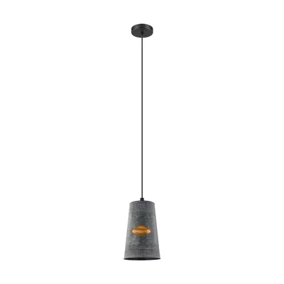 Produktbild von EGLO Pendelleuchte Honeybourne, 1 flammige Hängelampe Vintage, Industrial, Retro, Hängeleuchte, Gold-Antik, Esstischlampe, Wohnzimmerlampe, E27