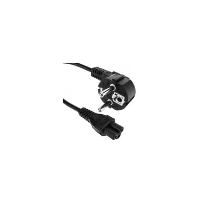 Obrázek produktu pro Napájecí kabel typu C5, 720 mm, zástrčka EU, černý, 230 V