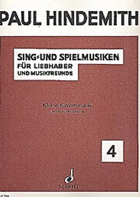 Produktbild von Kleine Klaviermusik op.45,4 :Leichte Fünftonstücke