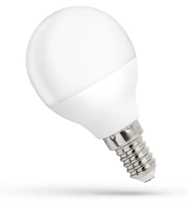 Obrázek produktu pro Spektrum LED E14 G45 tvar kapky 4W = 29W 160° žárovka 320lm 230V Teplá bílá 3000K