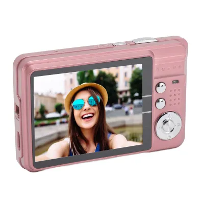 Obrázok produktu pre Digitálny fotoaparát,Digitálny fotoaparát 4K,Kompaktný fotoaparát,Digitálny fotoaparát pre dospievajúcich,Prenosný cestovný fotoaparát,Vreckový digitálny fotoaparát