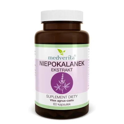 Zdjęcie produktu dla Medverita Niepokalanek ekstrakt 500mg - 60 kapsułek