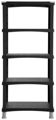 Obrázok produktu pre Bama Futuro Opbergsysteem 4 Planken 80x40x137 cm Zwart
