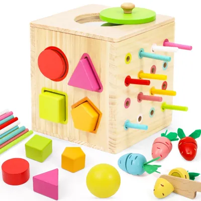 Produktbild von Sensorisches Spielzeug Lernspielzeug Kinder - Sinnesentwicklung - Motorik und Konzentration fördern - Für Kinder