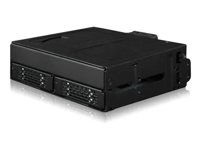 Produktbild von ICY DOCK ToughArmor 2x 2.5" PCIe 4.0 NVMe U.2 to 1x SlimSAS in 1x 5.2
