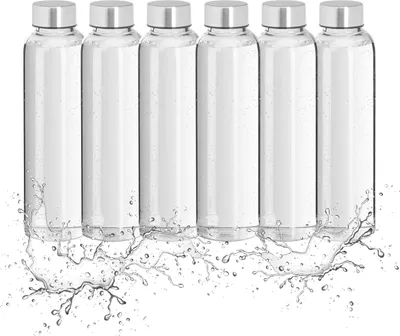 Produktbild von relaxdays fľaša na pitie 500 ml sada 6 ks