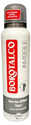 Produktbild von 3x BOROTALCO ROBERTS deo spray deodorant Invisible 150 ml Anti Flecken spot 48h