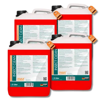 Produktbild von INOX® Insect Clean Insektenreiniger, 4x 5L - Insektenentferner Autoreinigung