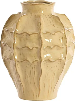 Image de Vase marron en céramique raffiné Light & Living Loseto