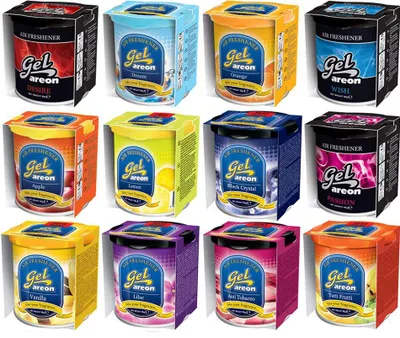 Produktbild von 2x Original Areon Gel CAN Duftdose Duftbaum Lufterfrischer DECKEL FREIE AUSWAHL