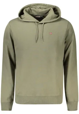 Produktbild von Grünes Herren-Sweatshirt: Langarm, Kapuzenpullover, reguläre Passform