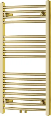 Produktbild von Mexen Ares Badezimmerheizkörper 900 x 500 mm, 294 W, gold - W102-0900-500-00-50
